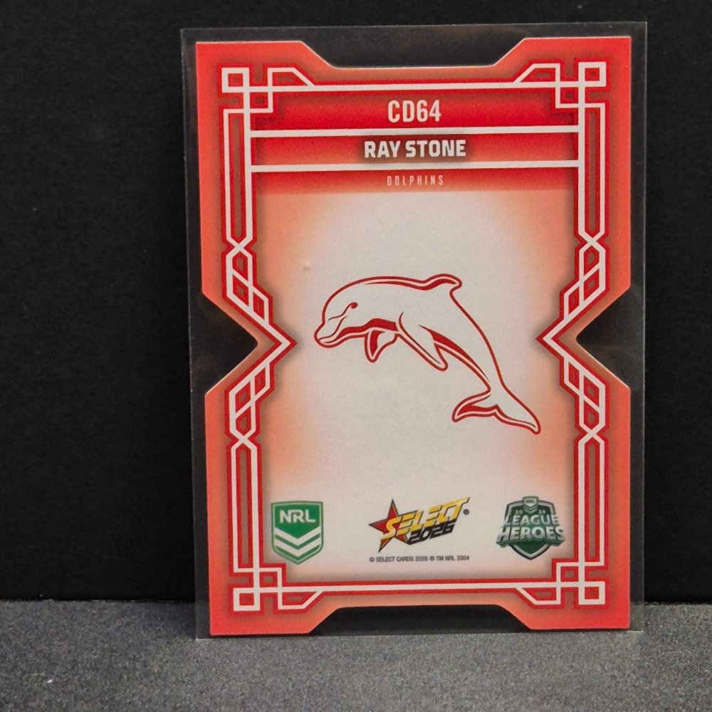 2026 NRL League Heroes - Colours Diecut - CD64 - Ray Stone