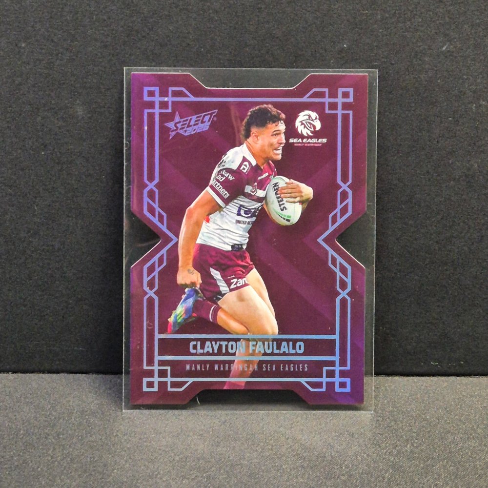 2026 NRL League Heroes - Colours Diecut - CD81 - Clayton Faulalo