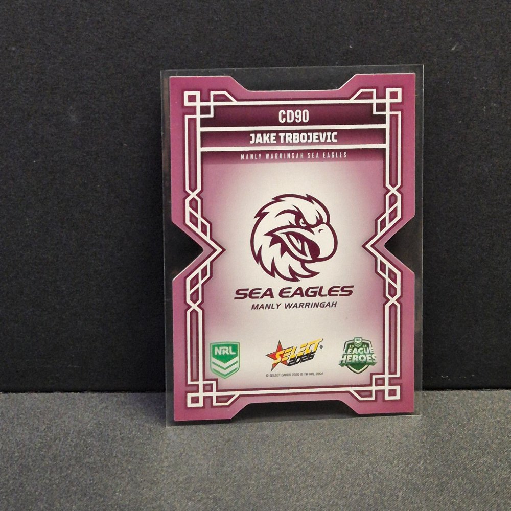 2026 NRL League Heroes - Colours Diecut - CD90 - Jake Trbojevic