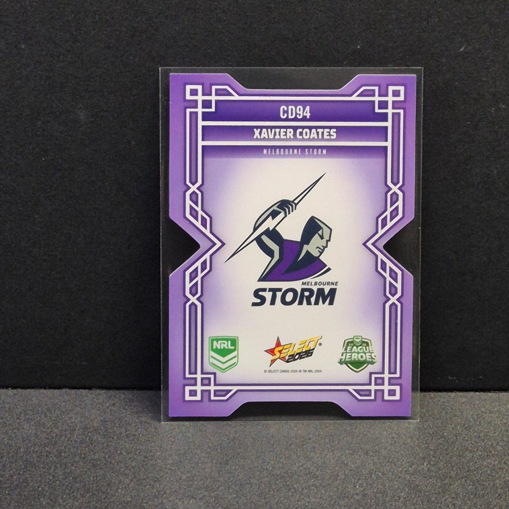 2026 NRL League Heroes - Colours Diecut - CD94 - Xavier Coates