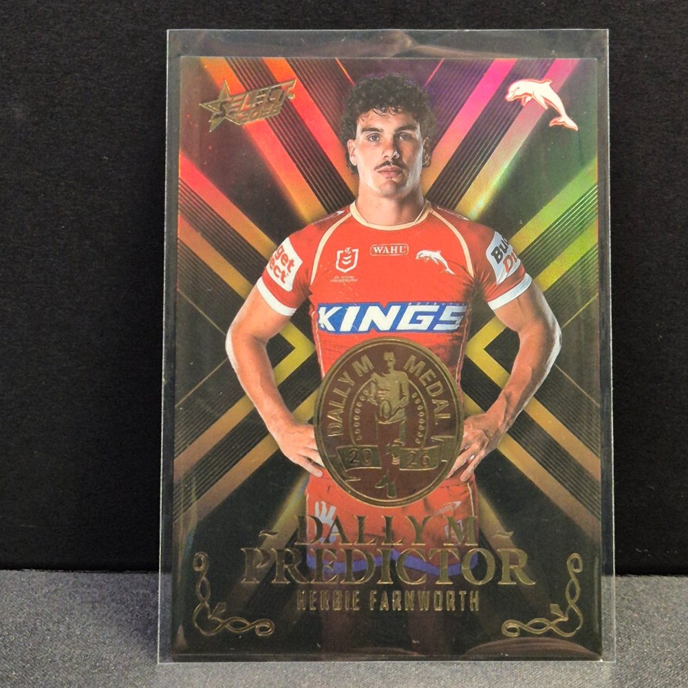 2026 NRL League Heroes - Dally M Predictor - Gold - DPG21 - Herbie Farnworth