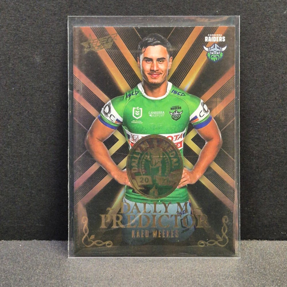 2026 NRL League Heroes - Dally M Predictor - Gold - DPG9 - Kaeo Weekes