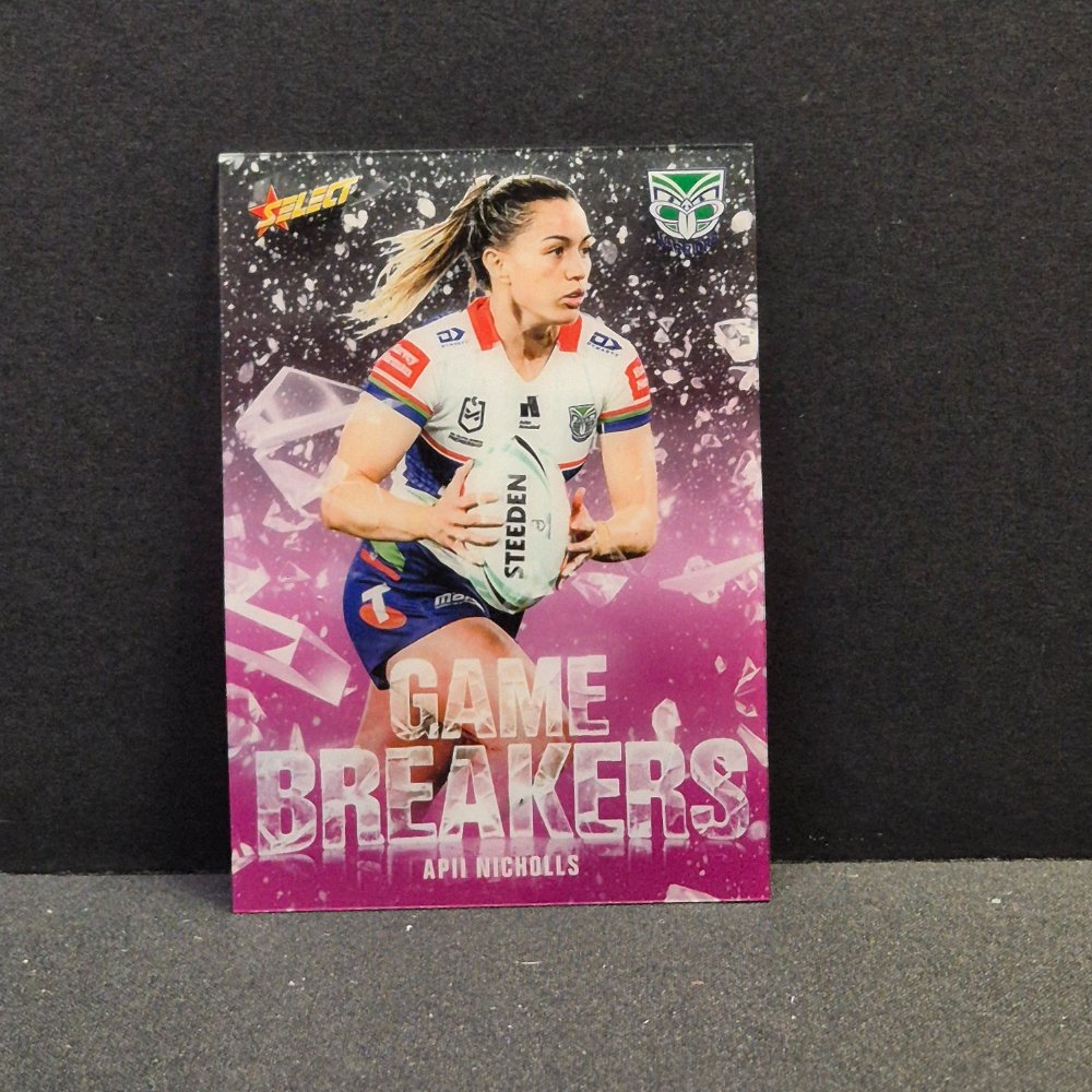 2026 NRL League Heroes - Game Breakers - Pink - GBP79 - Apii Nicholls