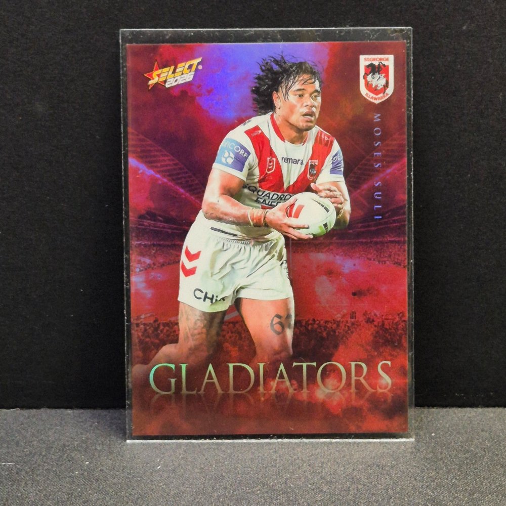 2026 NRL League Heroes - Gladiators - G126 - Moses Suli