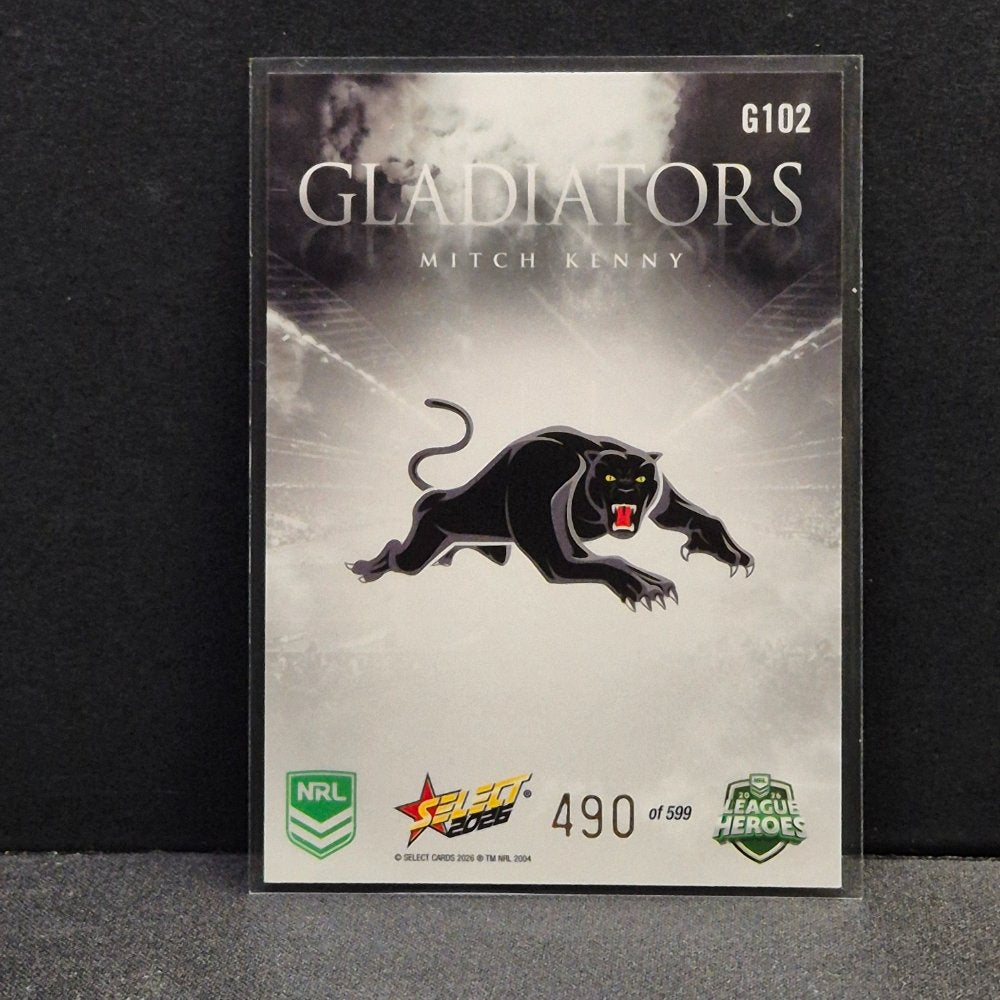 2026 NRL League Heroes - Gladiators - G102 - Mitch Kenny
