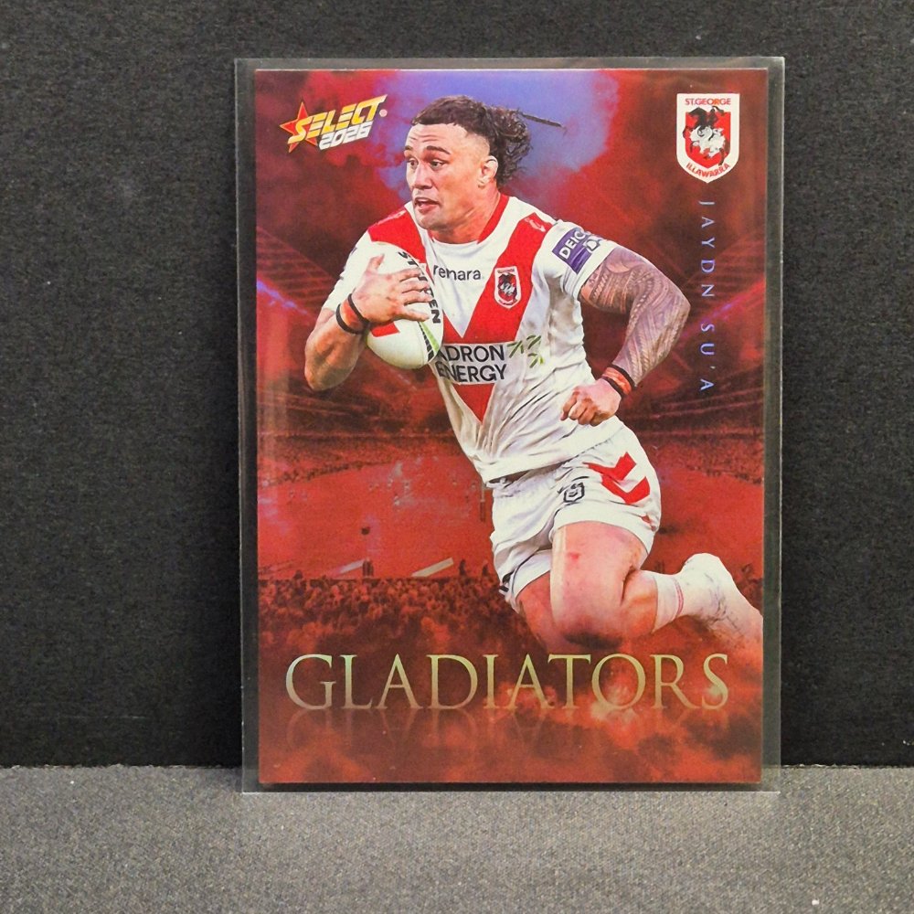 2026 NRL League Heroes - Gladiators - G125 - Jaydn Su'a