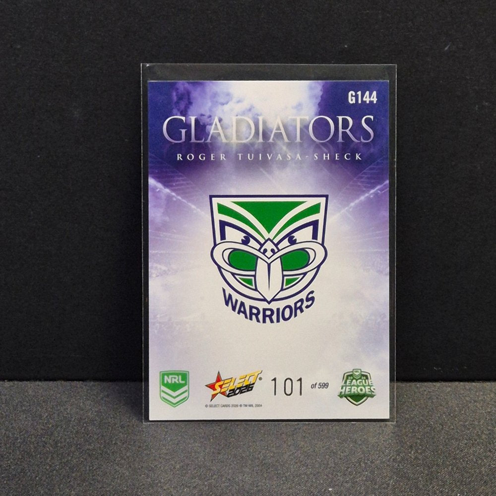 2026 NRL League Heroes - Gladiators - G144 - Roger Tuivasa-Sheck