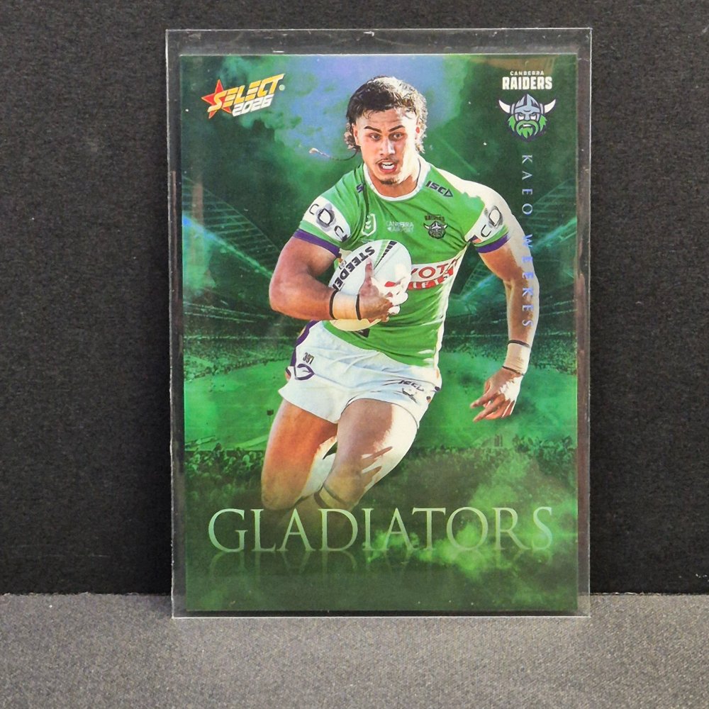2026 NRL League Heroes - Gladiators - G17 - Kaeo Weekes