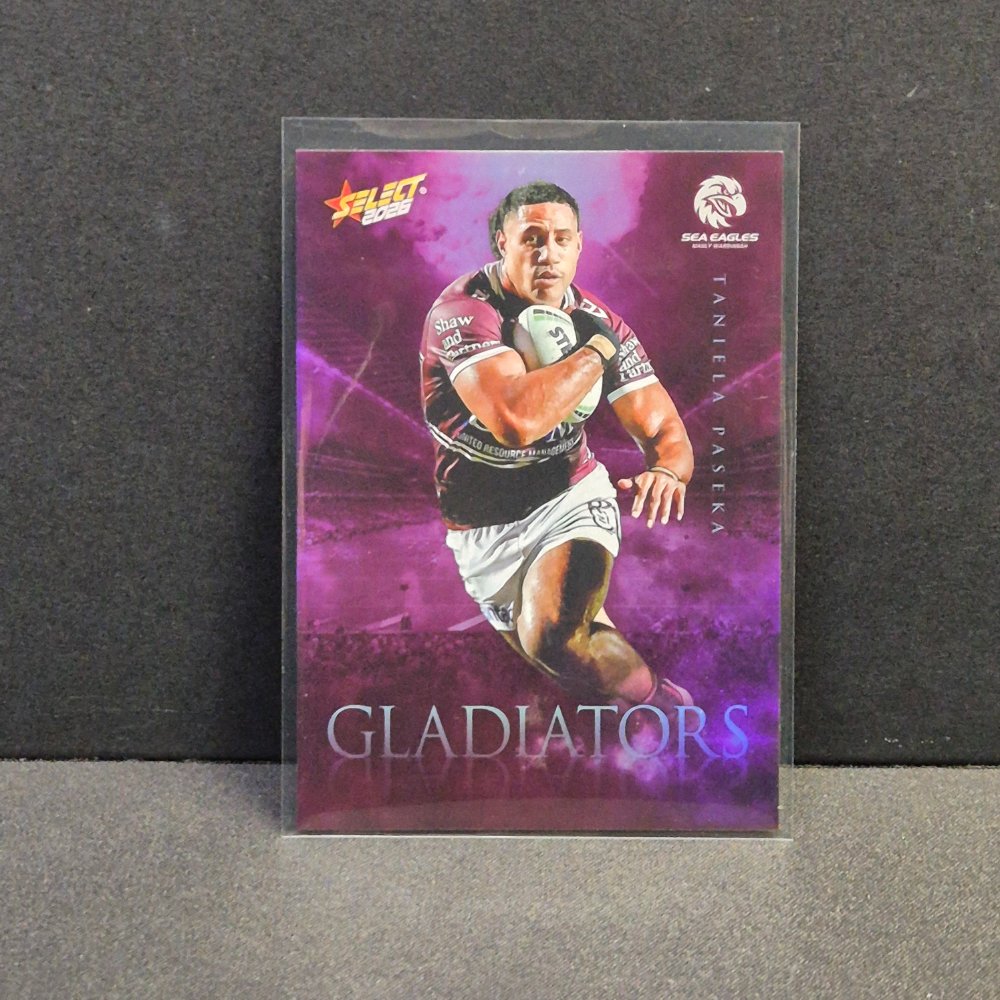 2026 NRL League Heroes - Gladiators - G59 - Taniela Paseka