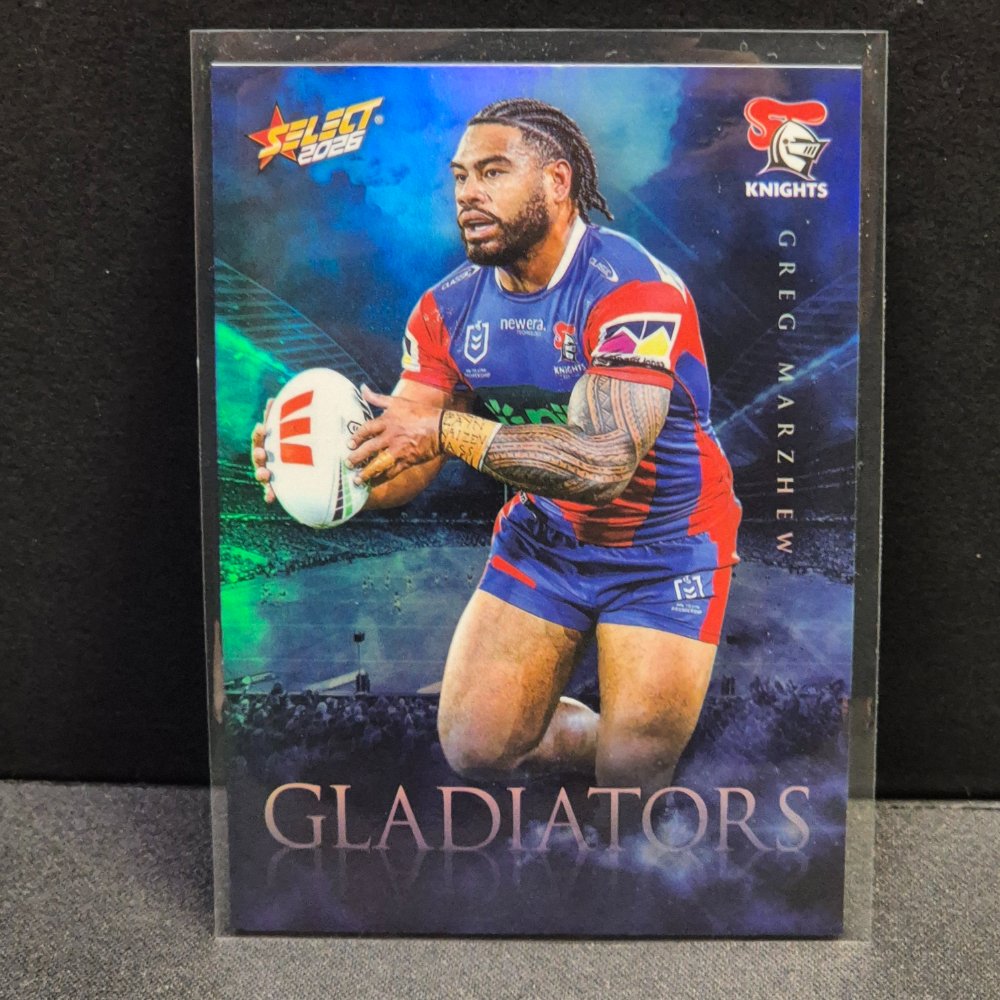 2026 NRL League Heroes - Gladiators - G76 - Greg Marzhew