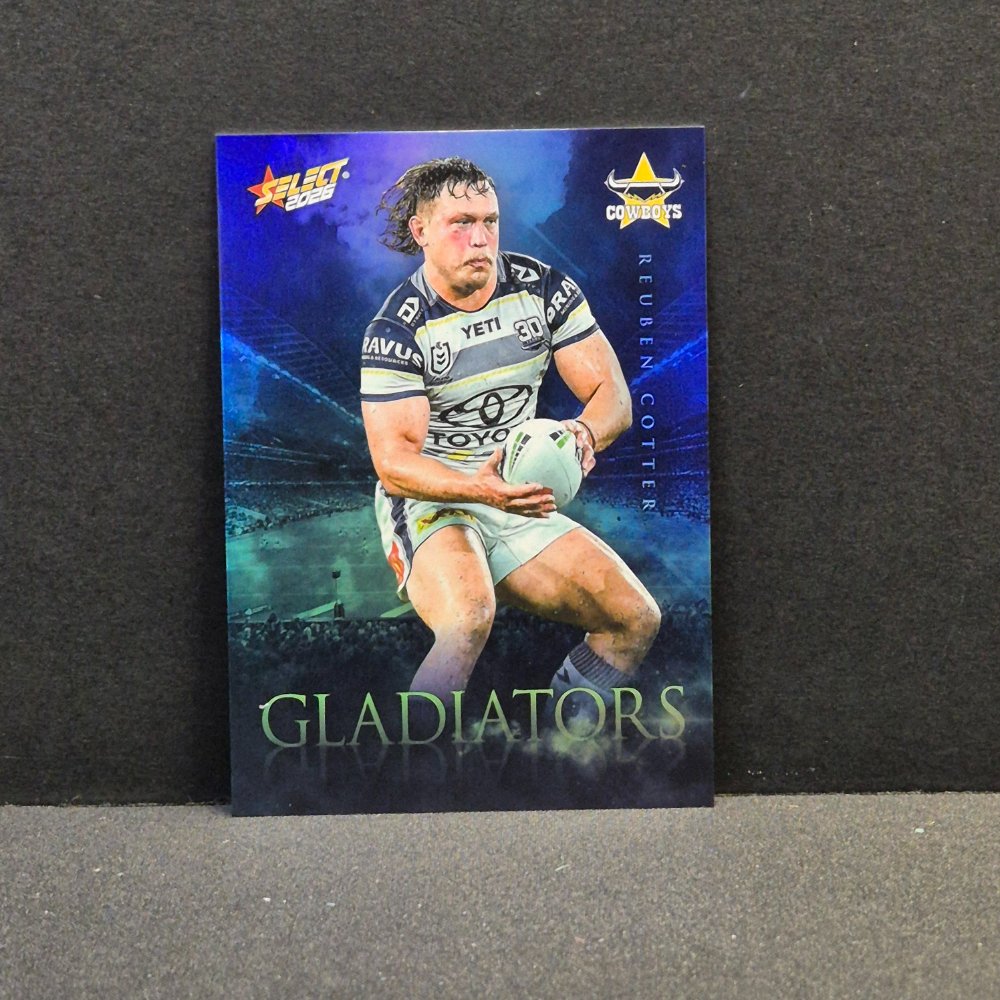 2026 NRL League Heroes - Gladiators - G83 - Reuben Cotter