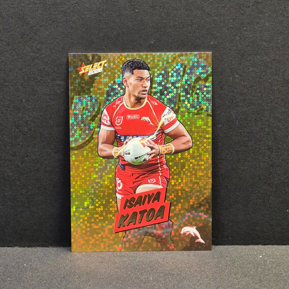 2026 NRL League Heroes - Bang Gold - BG24 - Isaiya Katoa