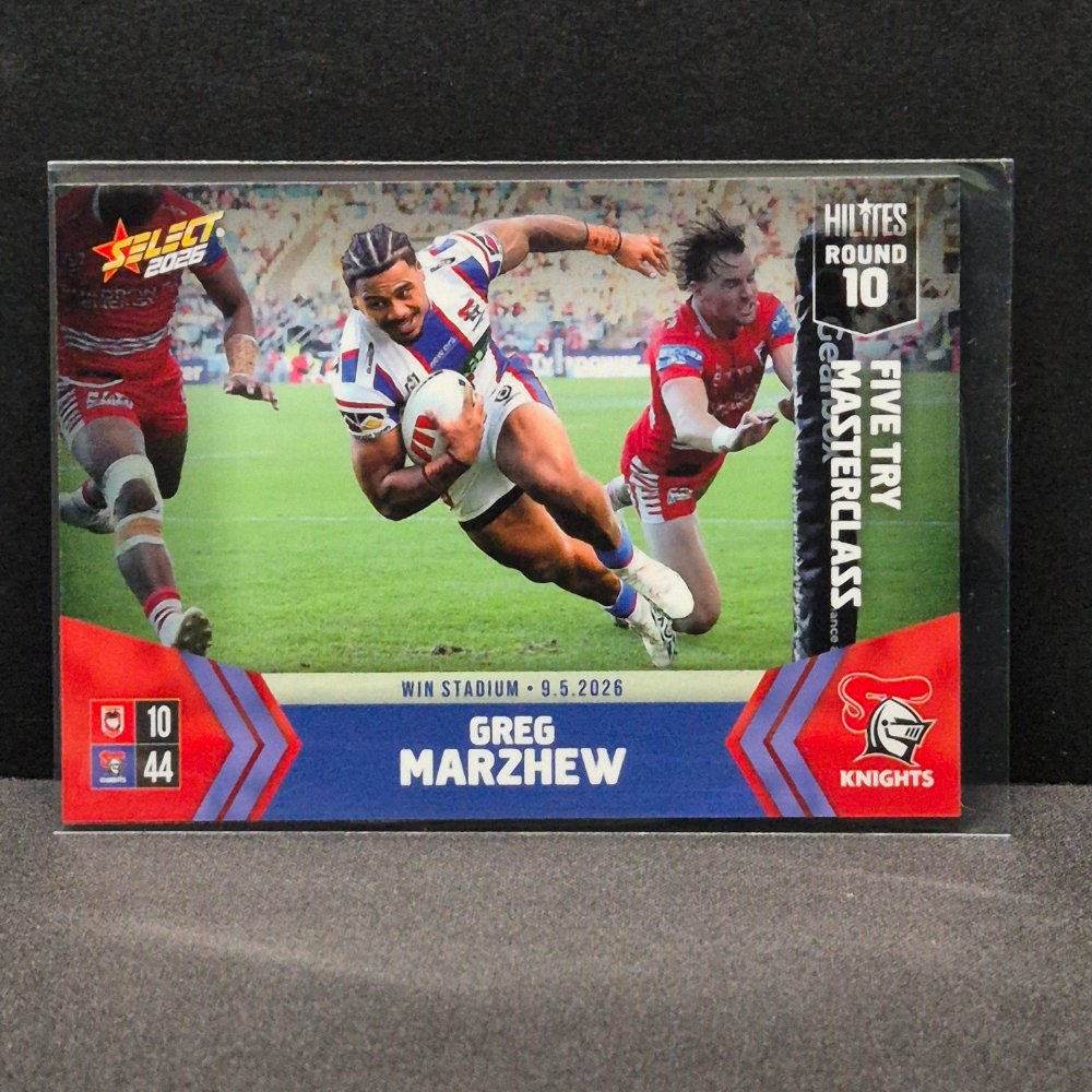 2026 NRL League Heroes - Hilites - Round 10 - NH10 - Greg Marzhew