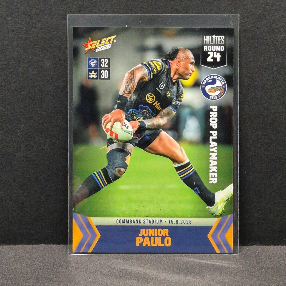 2026 NRL League Heroes - Hilites - Round 24 - NH24 - Junior Paulo