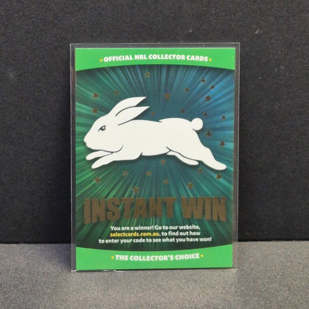 2026 NRL League Heroes - Instant Win - Unscratched - South Sydney Rabbitohs