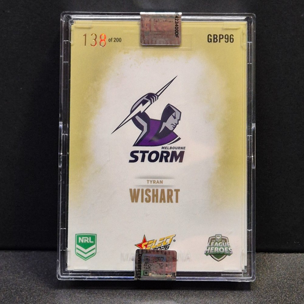 2026 NRL League Heroes - Instant Win Gold Set - GBP85-96 - Melbourne Storm