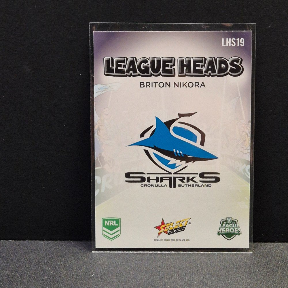2026 NRL League Heroes - League Heads - Stars - LHS19 - Briton Nikora