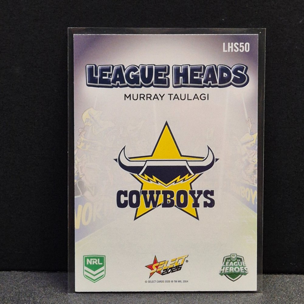 2026 NRL League Heroes - League Heads - Stars - LHS50 - Murray Taulagi