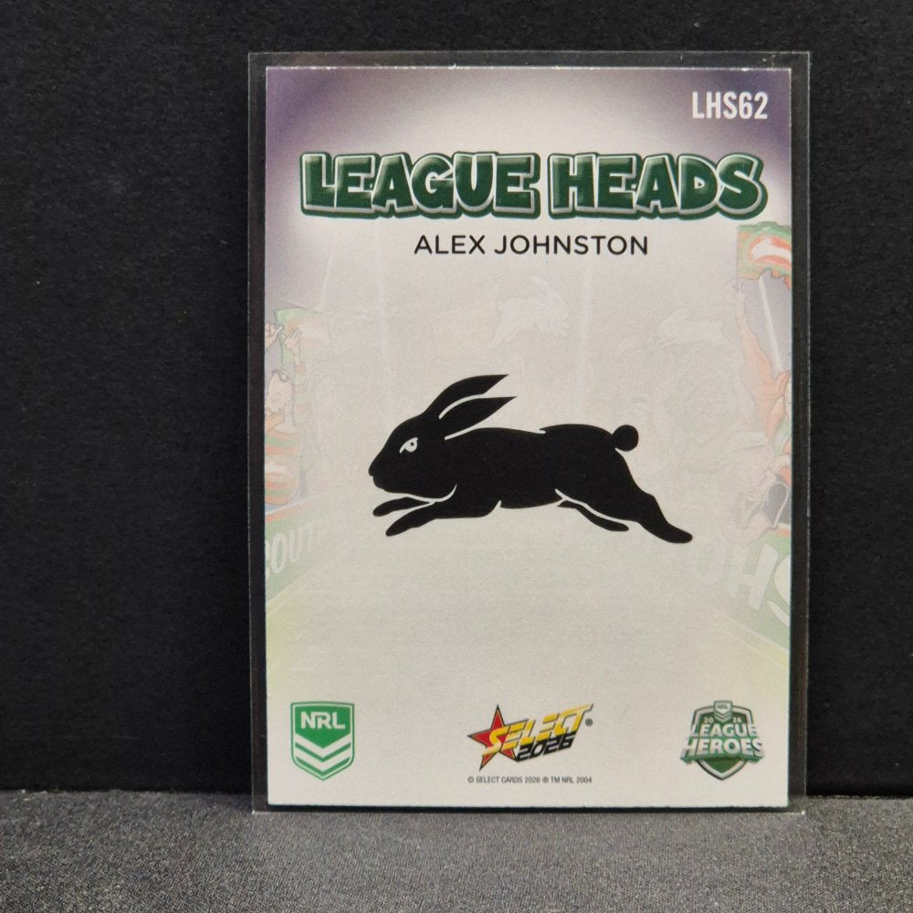 2026 NRL League Heroes - League Heads - Stars - LHS62 - Alex Johnston