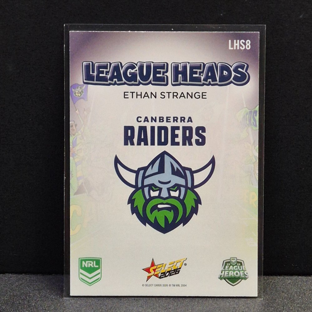 2026 NRL League Heroes - League Heads - Stars - LHS8 - Ethan Strange
