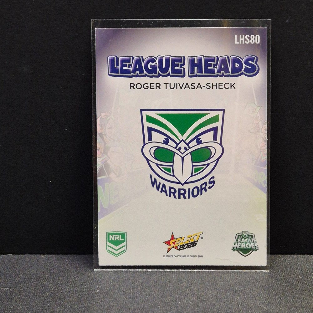 2026 NRL League Heroes - League Heads - Stars - LHS80 - Roger Tuivasa-Sheck