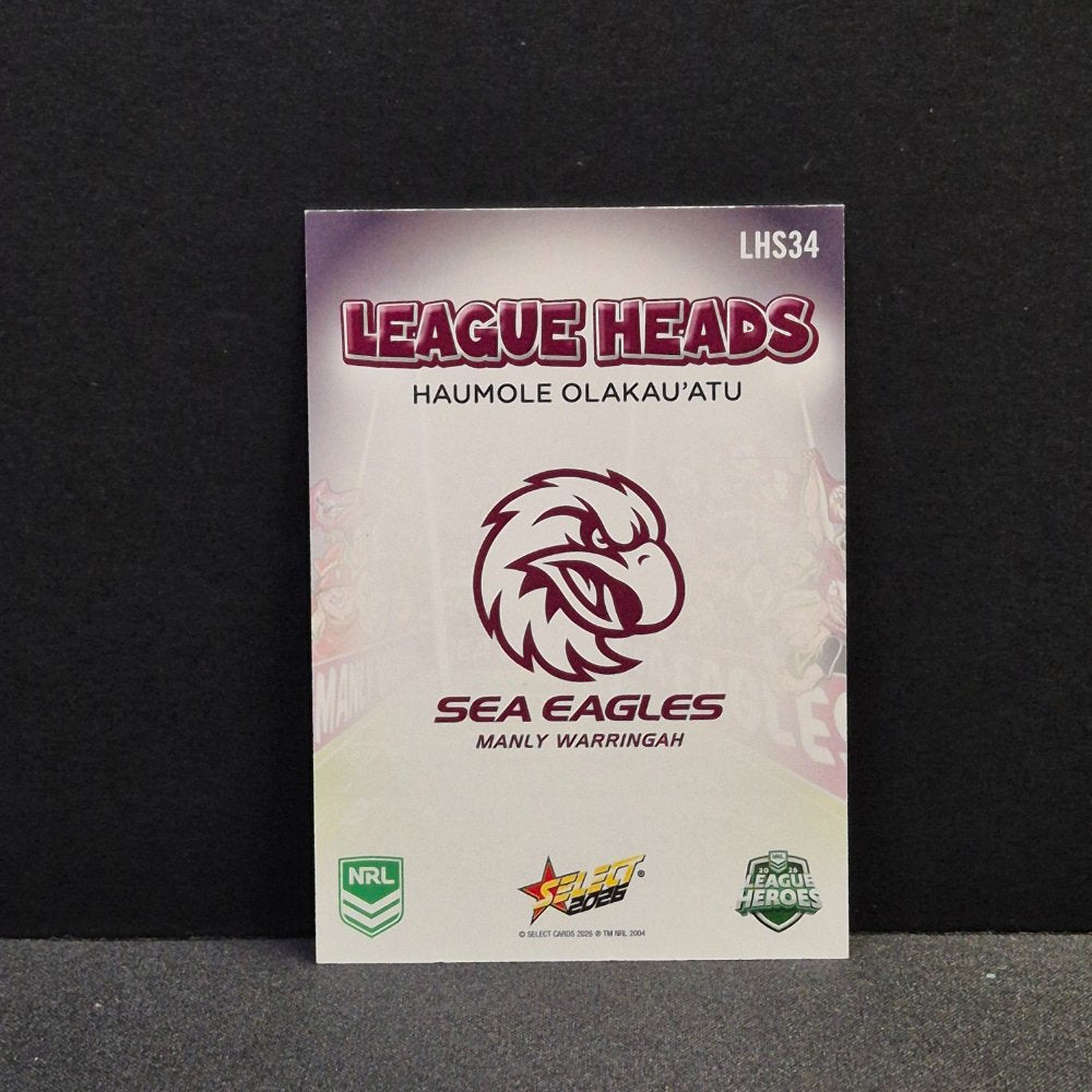 2026 NRL League Heroes - League Heads - Stars - LHS34 - Haumole Olakau'atu