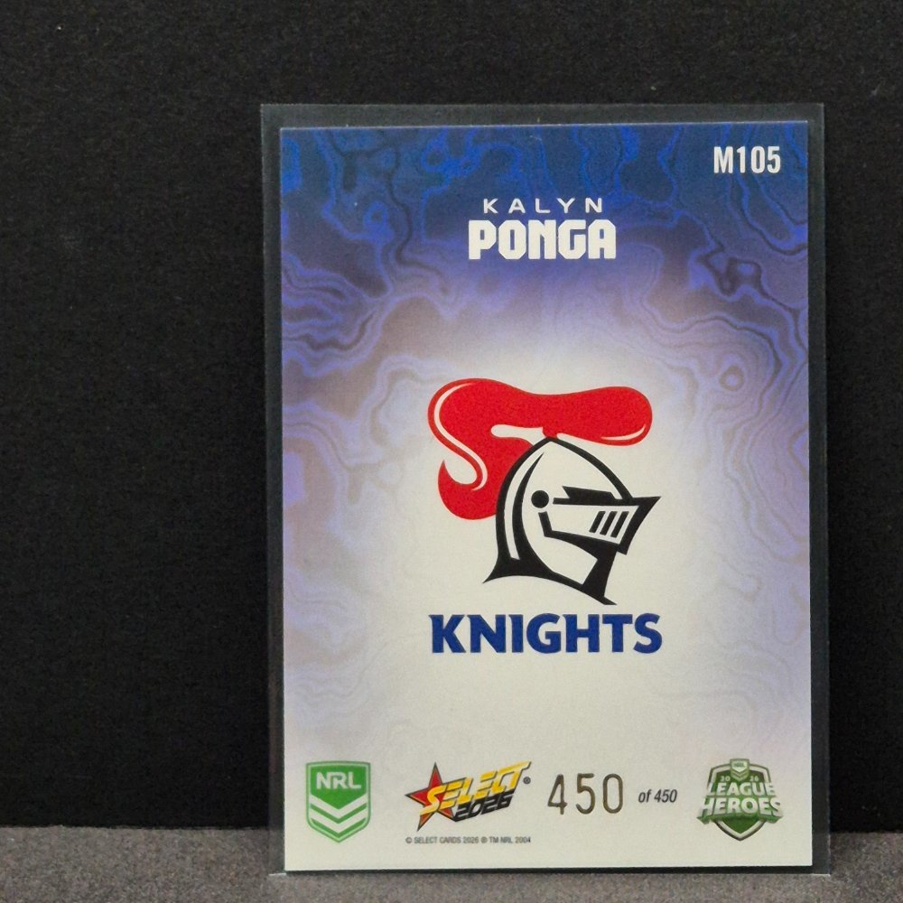 2026 NRL League Heroes - Mercury - M105 - Kalyn Ponga #450/450
