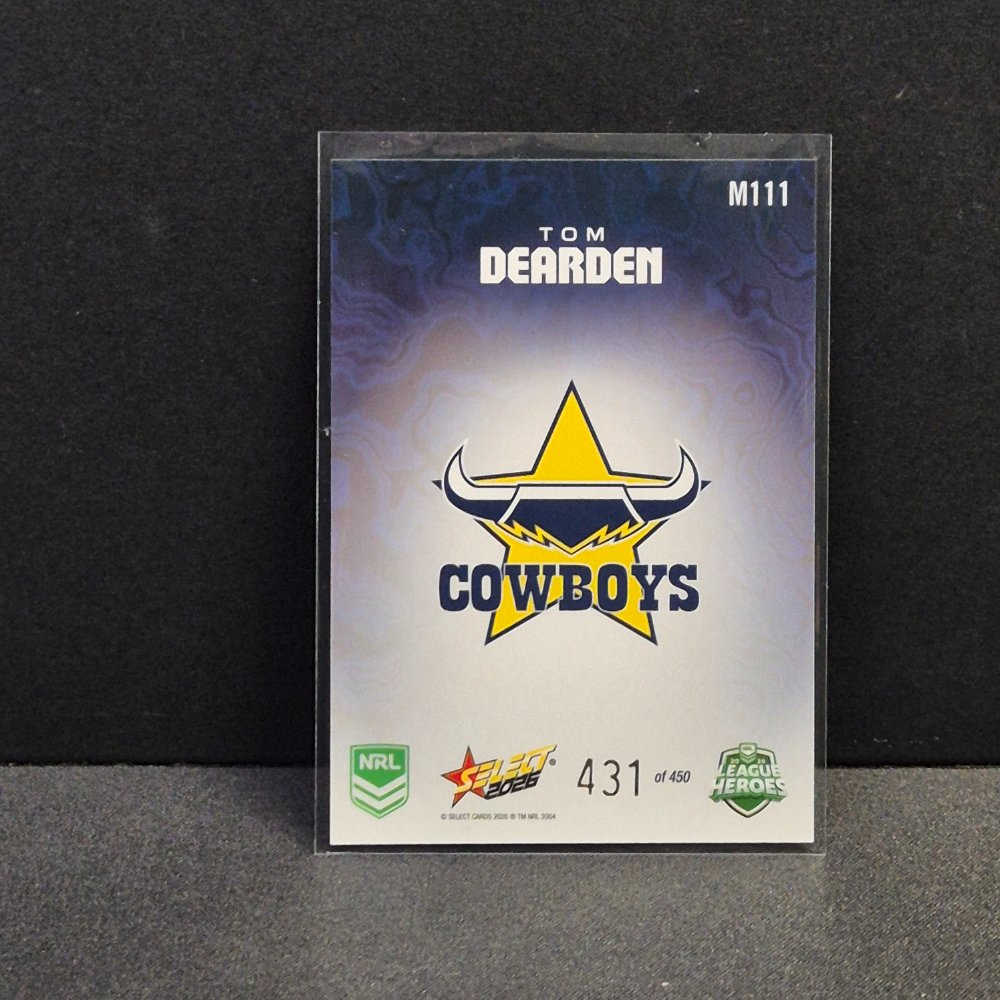 2026 NRL League Heroes - Mercury - M111 - Tom Dearden