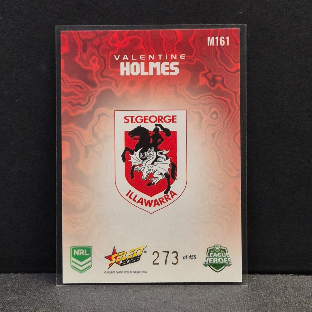 2026 NRL League Heroes - Mercury - M161 - Valentine Holmes