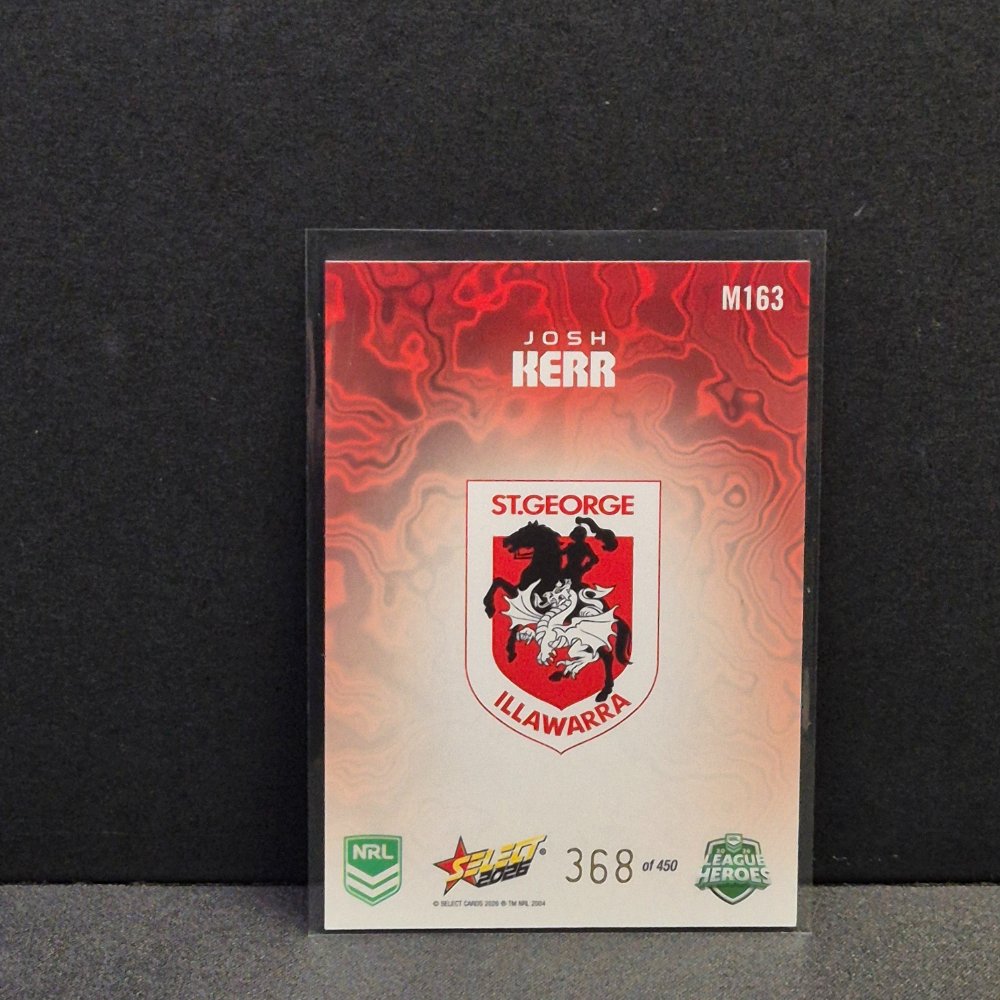 2026 NRL League Heroes - Mercury - M163 - Josh Kerr