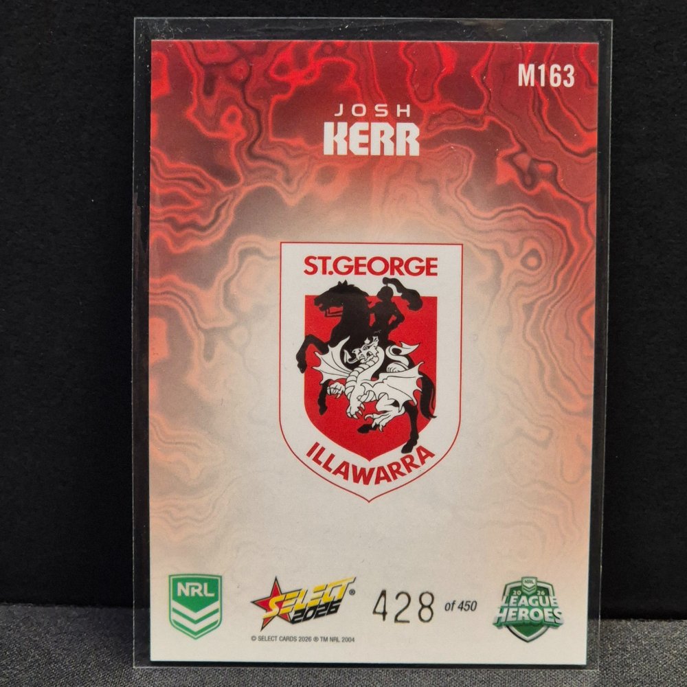 2026 NRL League Heroes - Mercury - M163 - Josh Kerr