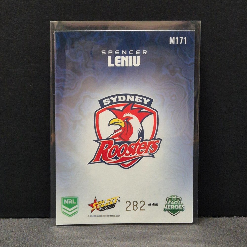 2026 NRL League Heroes - Mercury - M171 - Spencer Leniu