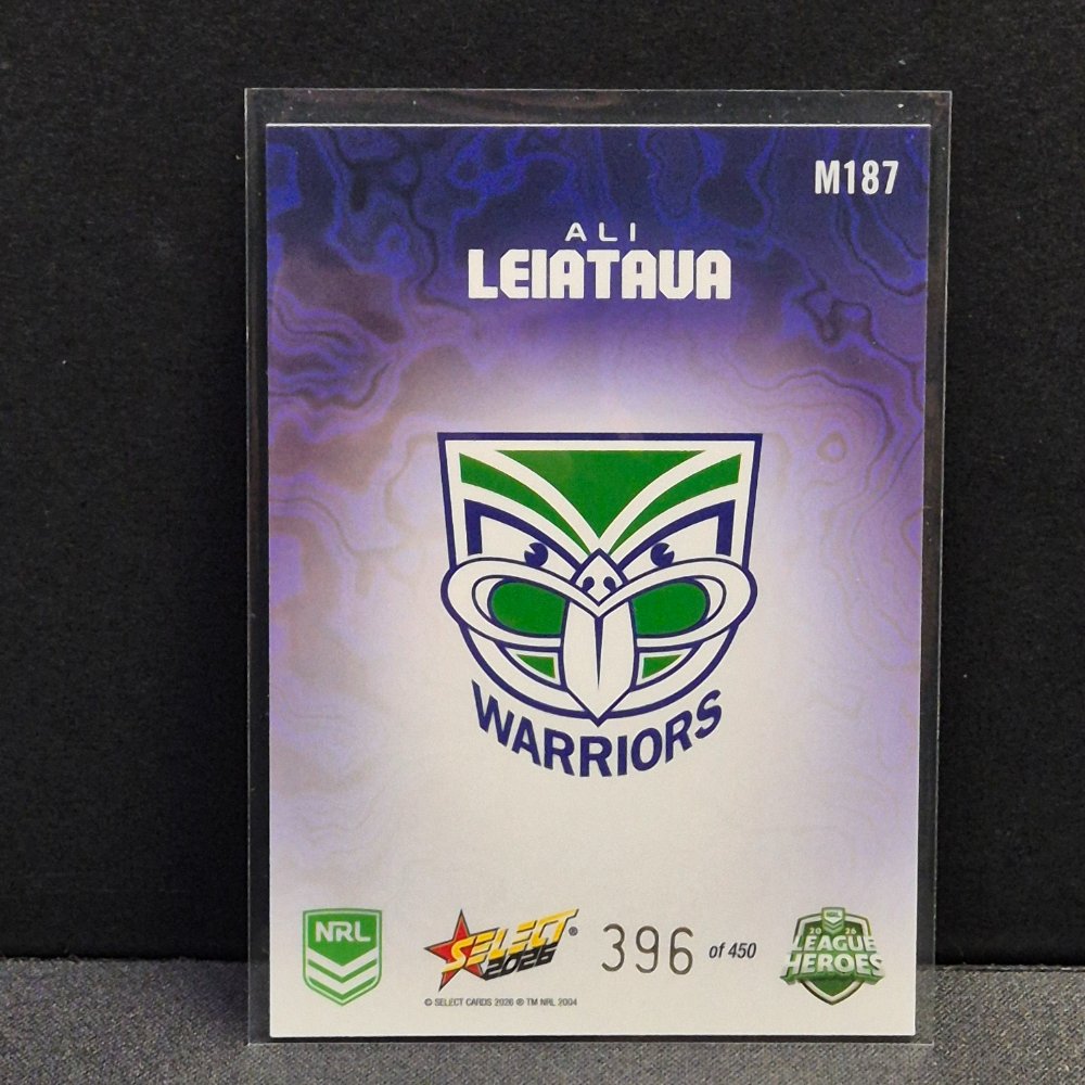 2026 NRL League Heroes - Mercury - M187 - Ali Leiataua