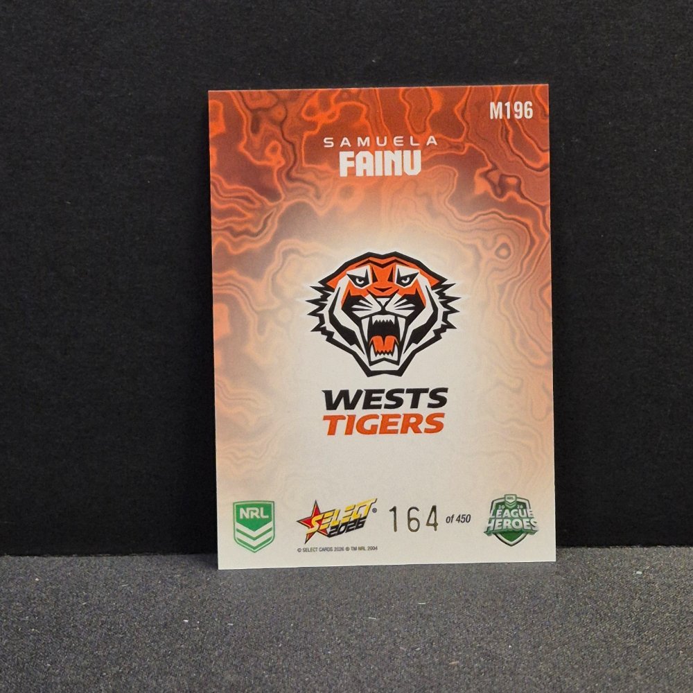 2026 NRL League Heroes - Mercury - M196 - Samuela Fainu