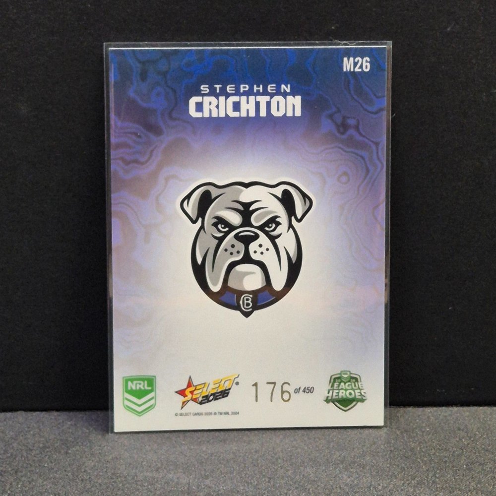 2026 NRL League Heroes - Mercury - M26 - Stephen Crichton