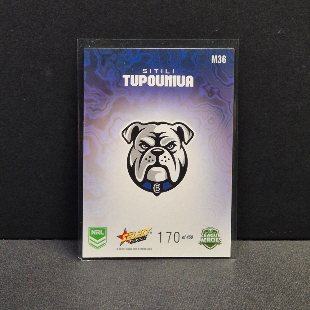 2026 NRL League Heroes - Mercury - M36 - Sitili Tupouniua