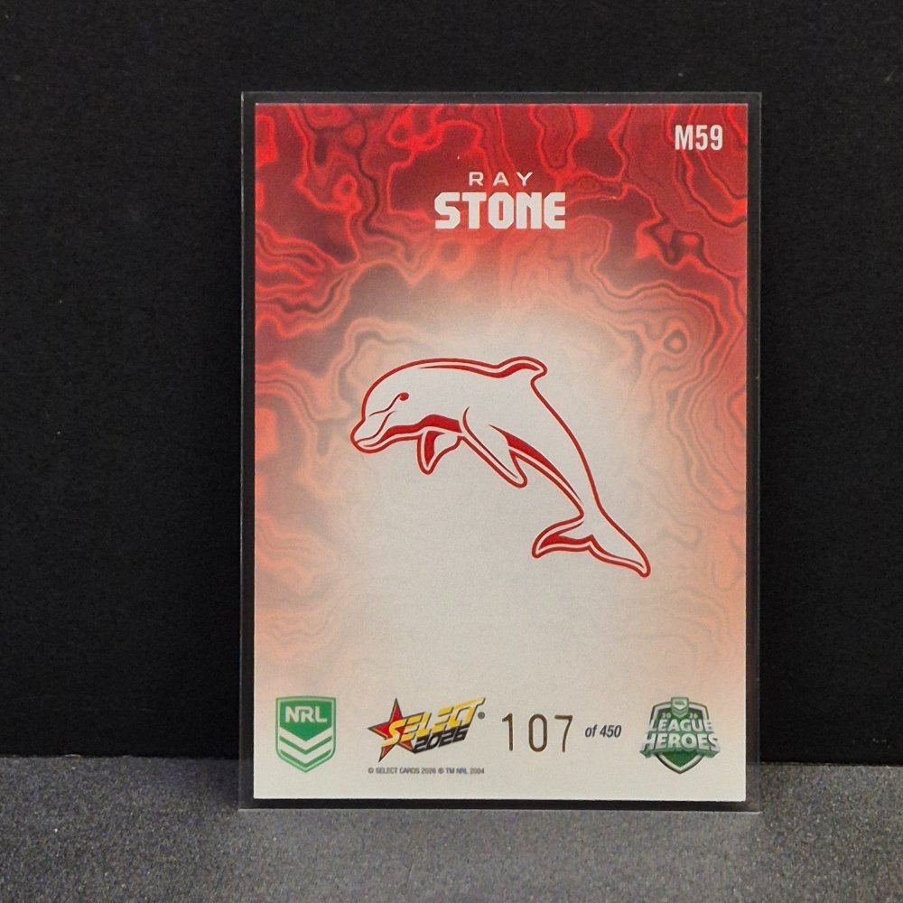 2026 NRL League Heroes - Mercury - M59 - Ray Stone