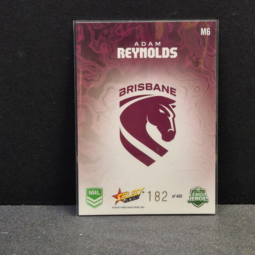 2026 NRL League Heroes - Mercury - M6 - Adam Reynolds