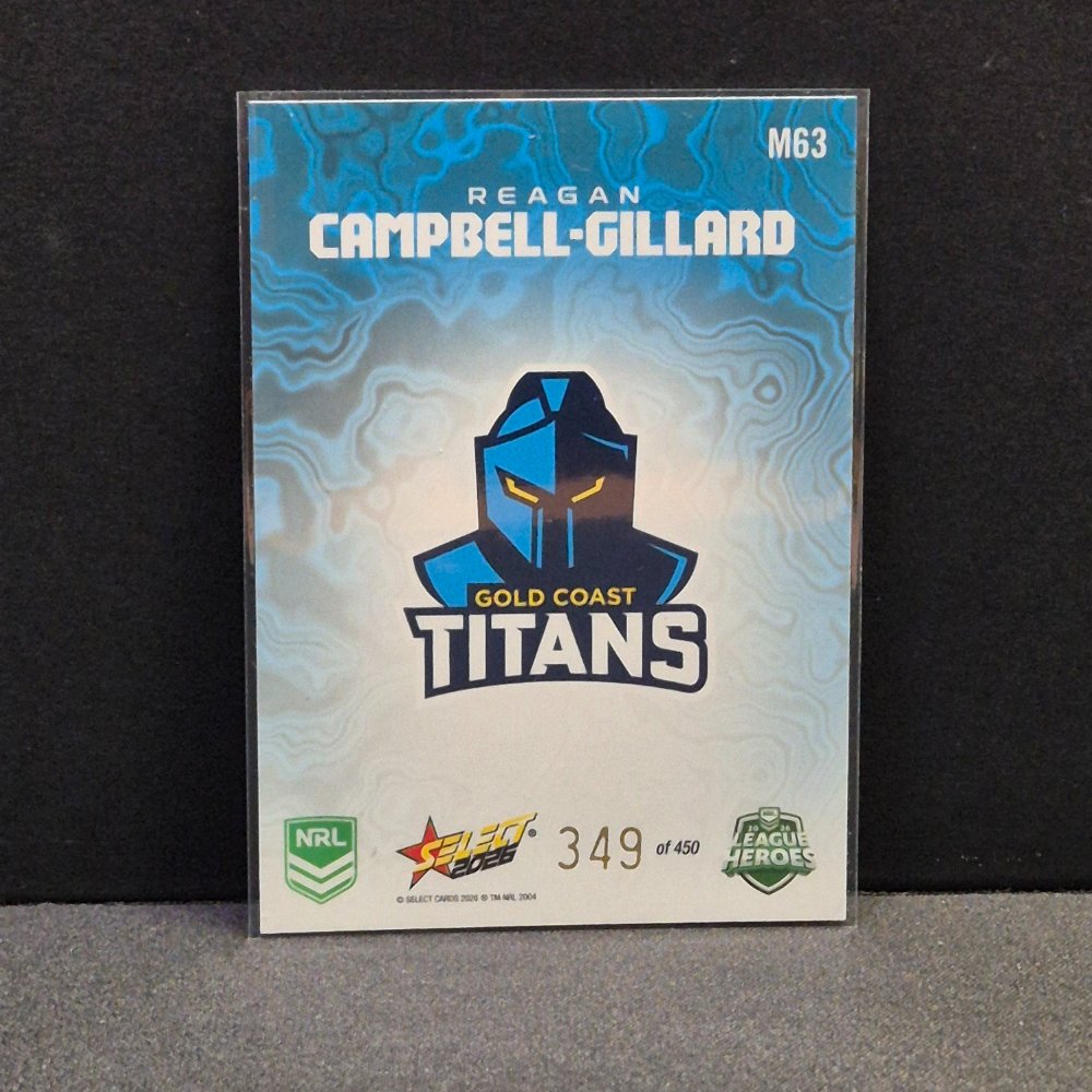 2026 NRL League Heroes - Mercury - M63 - Reagan Campbell-Gillard