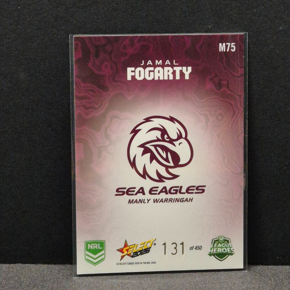 2026 NRL League Heroes - Mercury - M75 - Jamal Fogarty