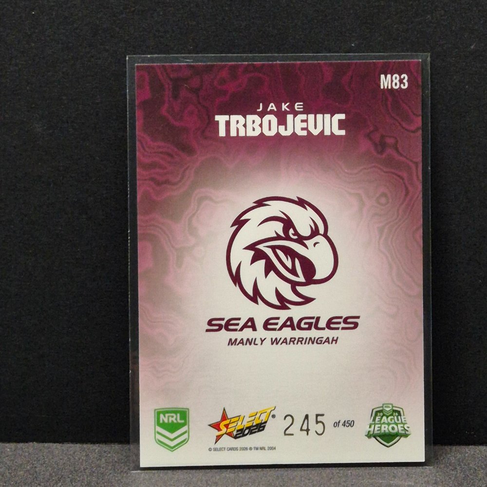 2026 NRL League Heroes - Mercury - M83 - Jake Trbojevic