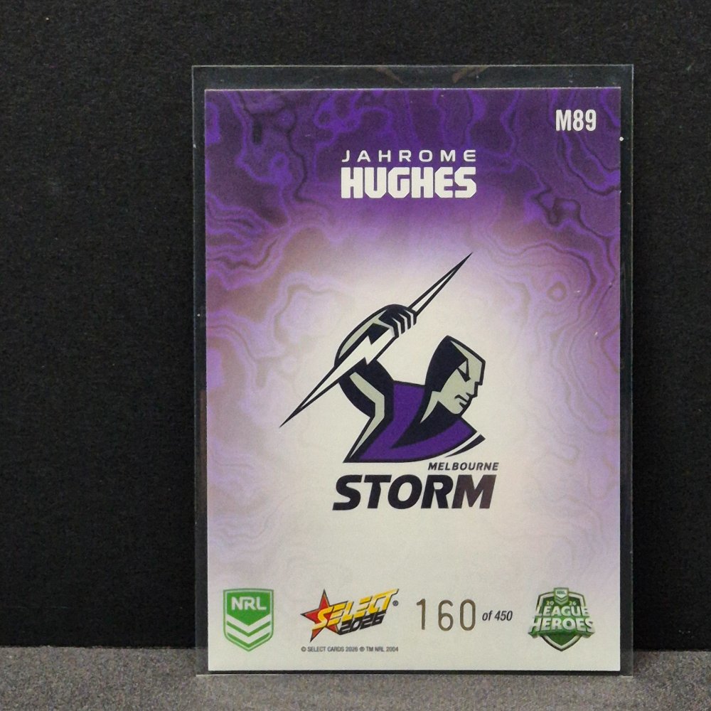2026 NRL League Heroes - Mercury - M89 - Jahrome Hughes