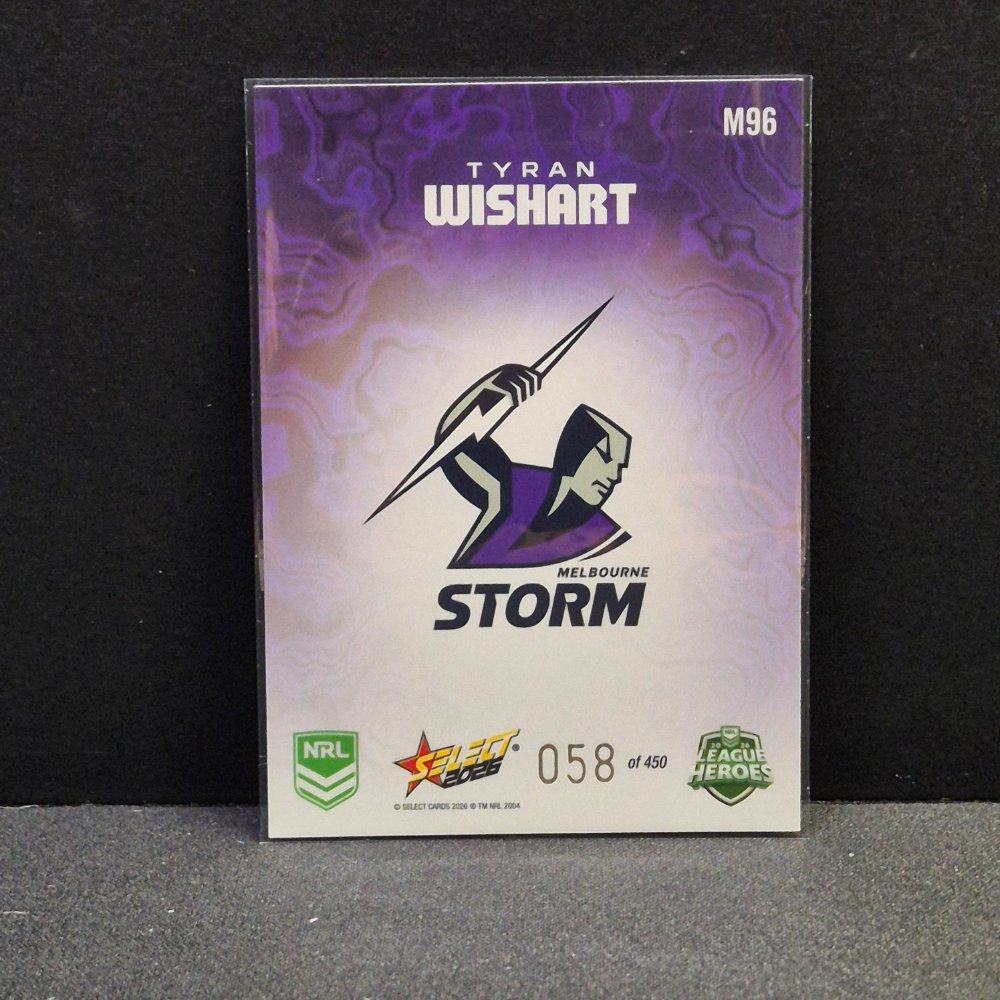 2026 NRL League Heroes - Mercury - M96 - Tyran Wishart