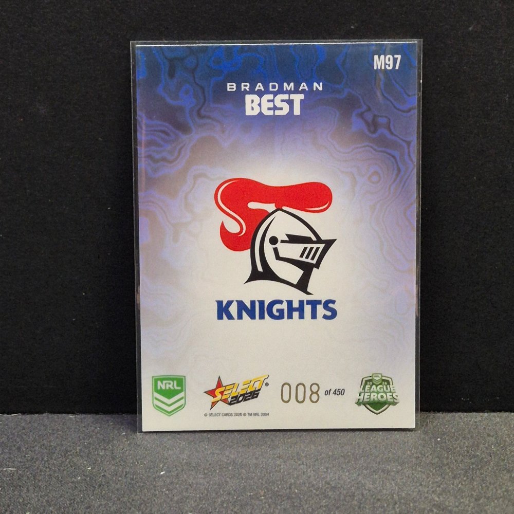 2026 NRL League Heroes - Mercury - M97 - Bradman Best