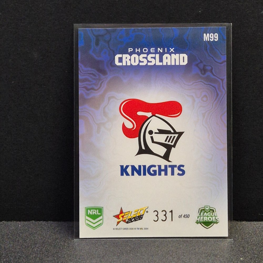2026 NRL League Heroes - Mercury - M99 - Phoenix Crossland