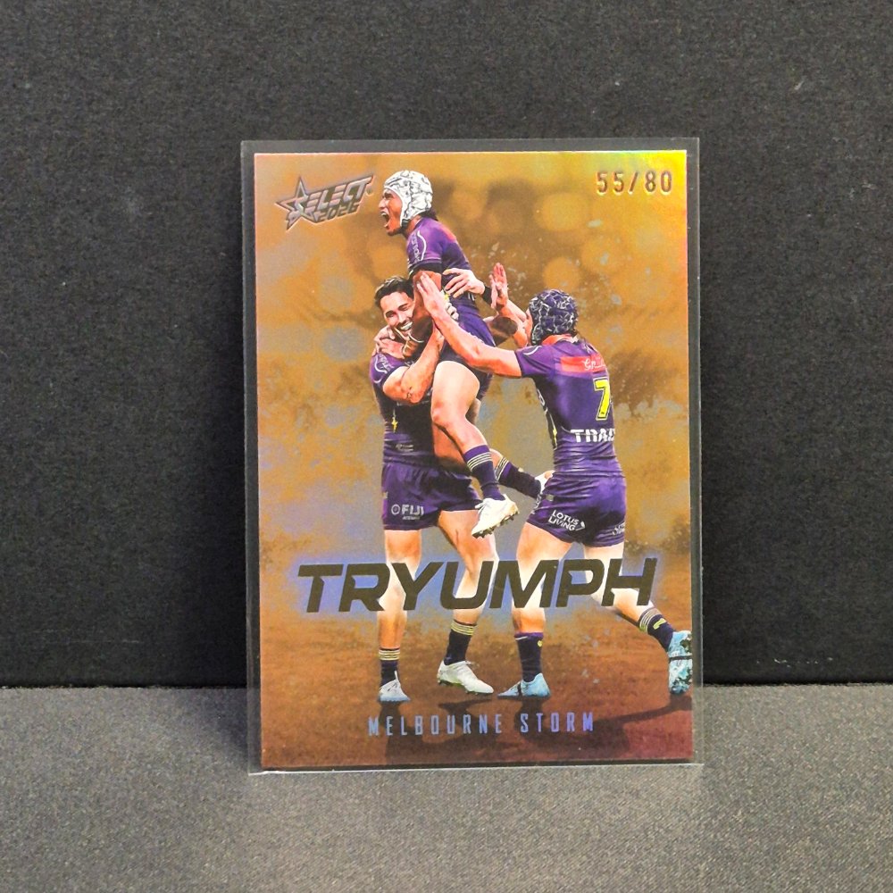 2026 NRL League Heroes - Tryumph - Gold - TG47 - Melbourne Storm