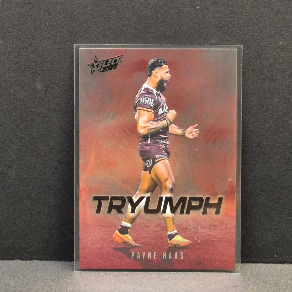 2026 NRL League Heroes - Tryumph - Red - TR1 - Payne Haas