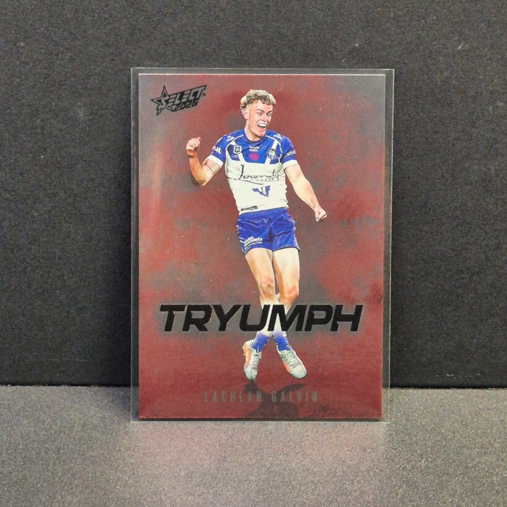 2026 NRL League Heroes - Tryumph - Red - TR14 - Lachlan Galvin
