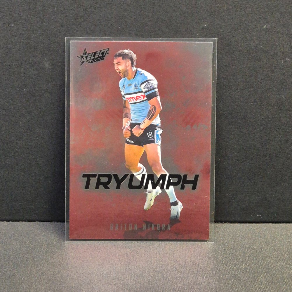 2026 NRL League Heroes - Tryumph - Red - TR21 - Briton Nikora