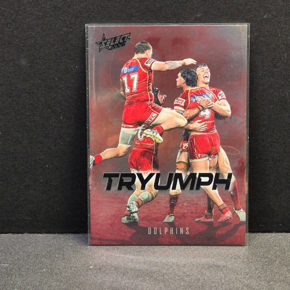 2026 NRL League Heroes - Tryumph - Red - TR29 - Dolphins